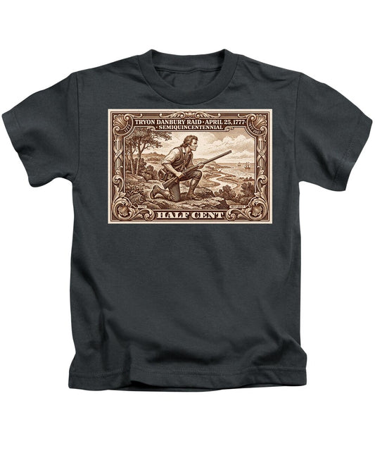 Tryon Danbury Raid 1/2c 2 - Kids T-Shirt