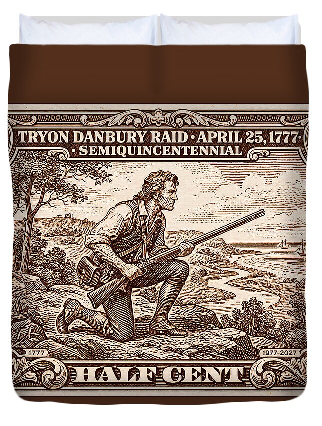 Tryon Danbury Raid 1/2c 2 - Duvet Cover