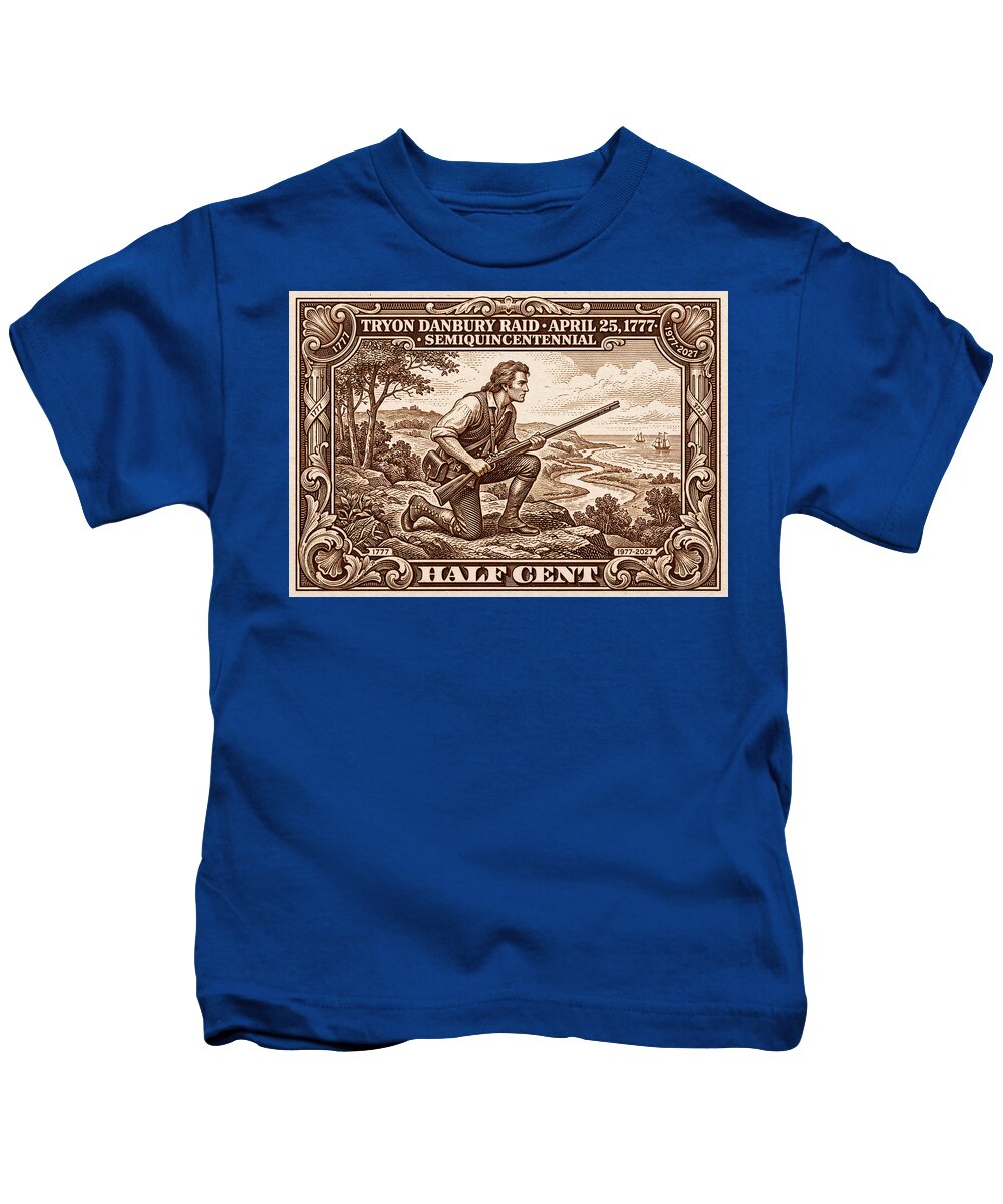 Tryon Danbury Raid 1/2c 2 - Kids T-Shirt