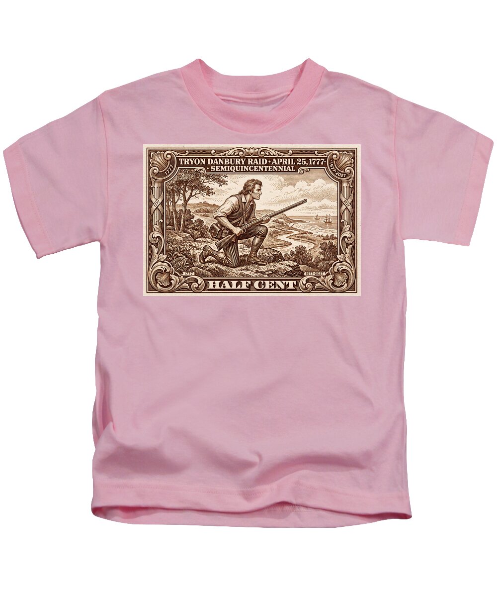 Tryon Danbury Raid 1/2c 2 - Kids T-Shirt