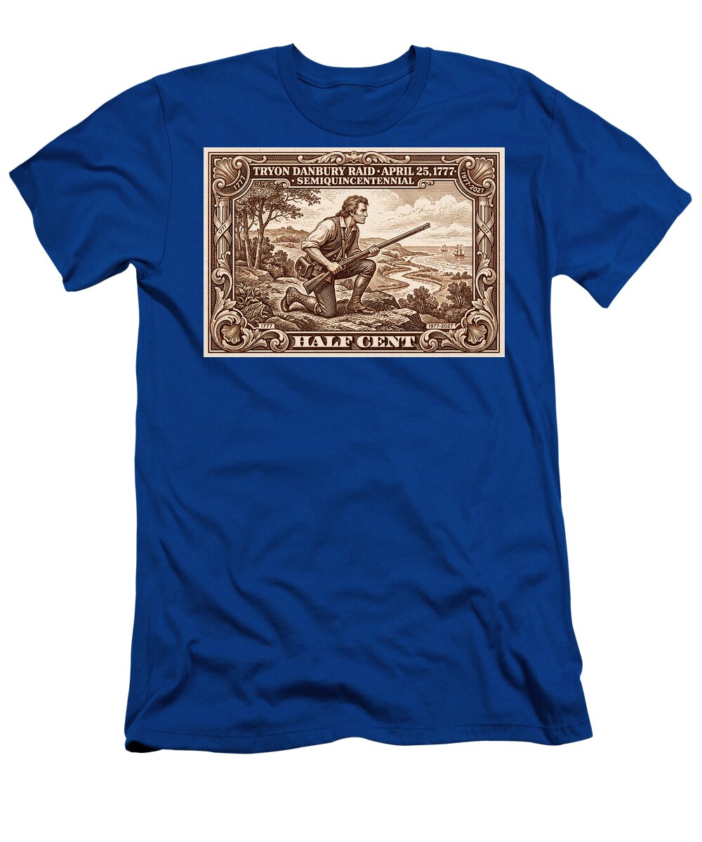 Tryon Danbury Raid 1/2c 2 - T-Shirt