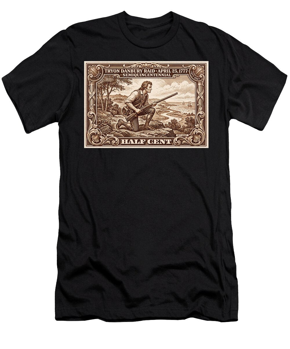 Tryon Danbury Raid 1/2c 2 - T-Shirt