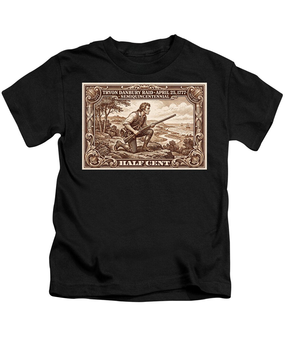 Tryon Danbury Raid 1/2c 2 - Kids T-Shirt