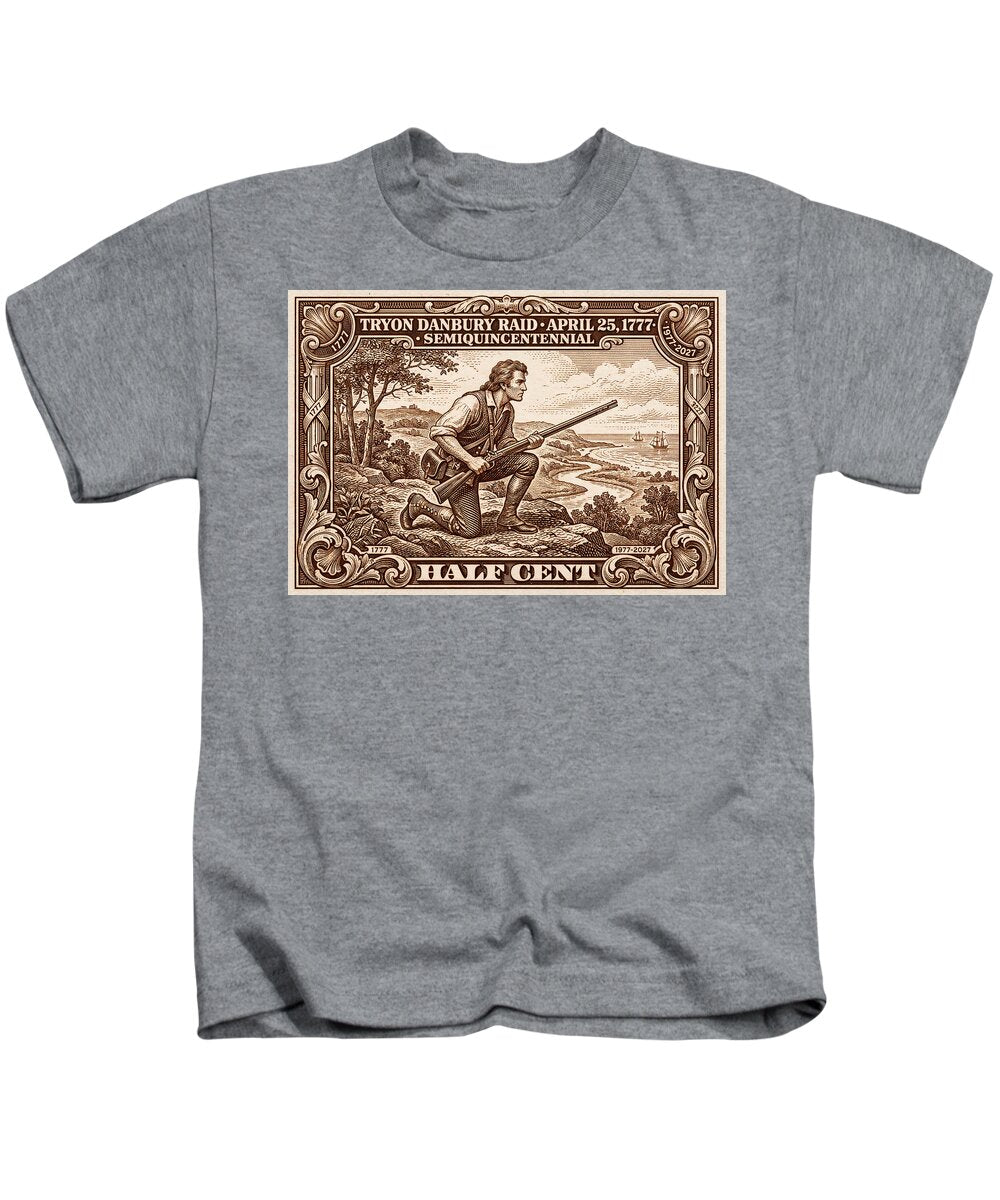 Tryon Danbury Raid 1/2c 2 - Kids T-Shirt