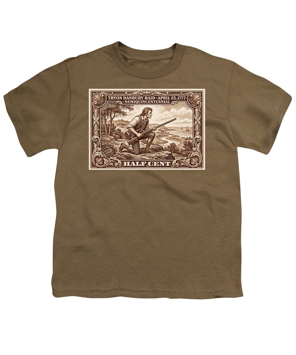 Tryon Danbury Raid 1/2c 2 - Youth T-Shirt
