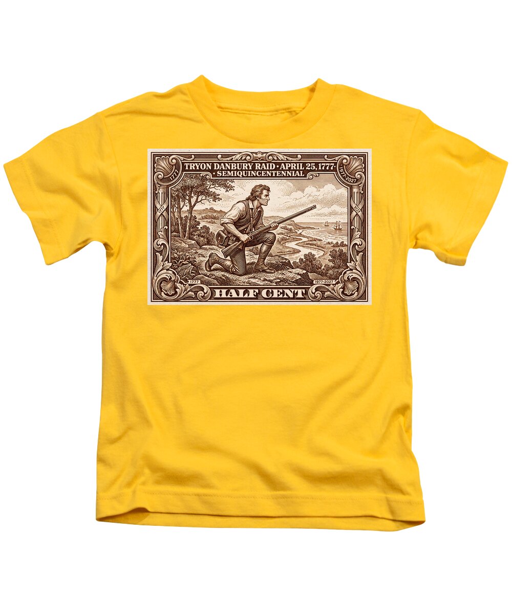 Tryon Danbury Raid 1/2c 2 - Kids T-Shirt