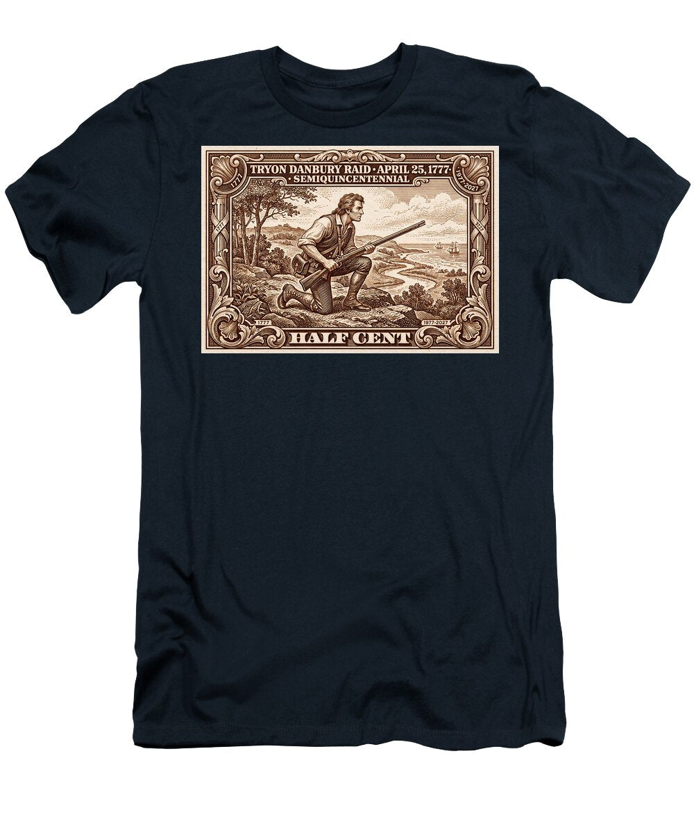 Tryon Danbury Raid 1/2c 2 - T-Shirt