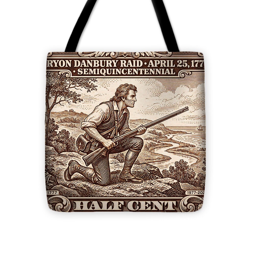 Tryon Danbury Raid 1/2c 2 - Tote Bag