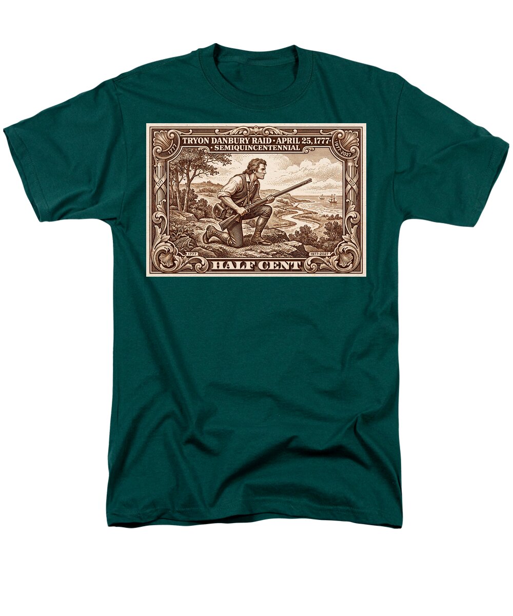Tryon Danbury Raid 1/2c 2 - Men's T-Shirt  (Regular Fit)
