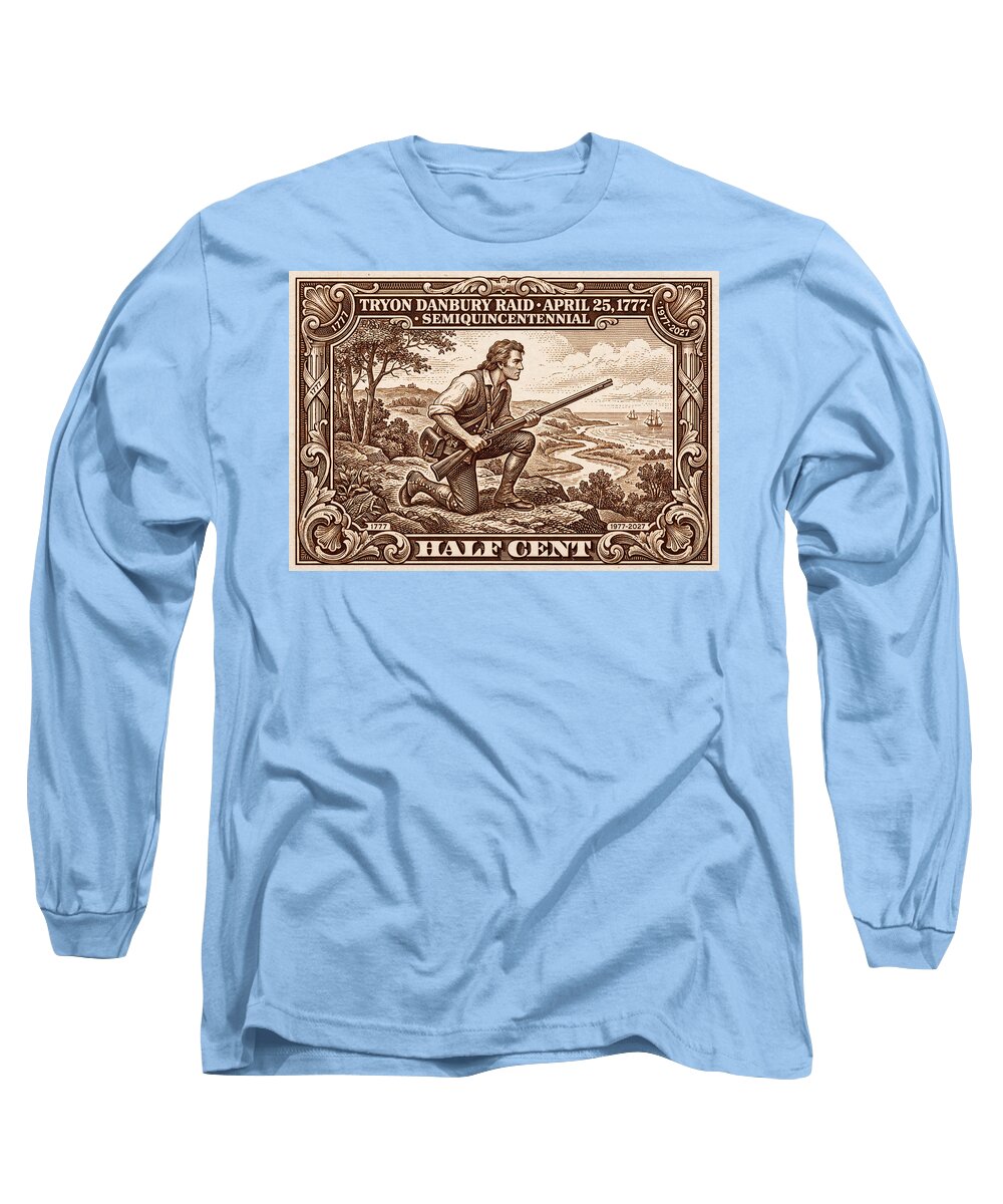 Tryon Danbury Raid 1/2c 2 - Long Sleeve T-Shirt