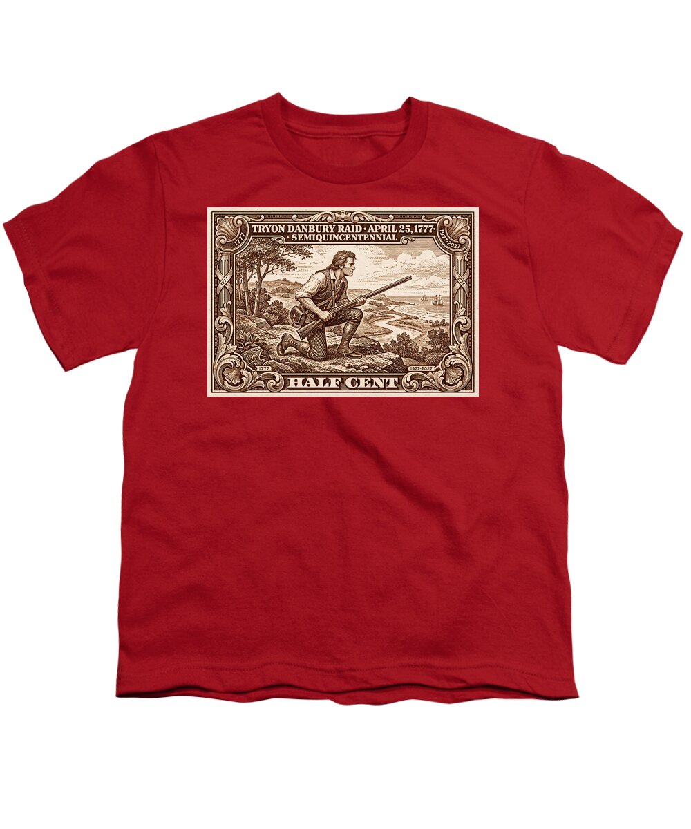 Tryon Danbury Raid 1/2c 2 - Youth T-Shirt