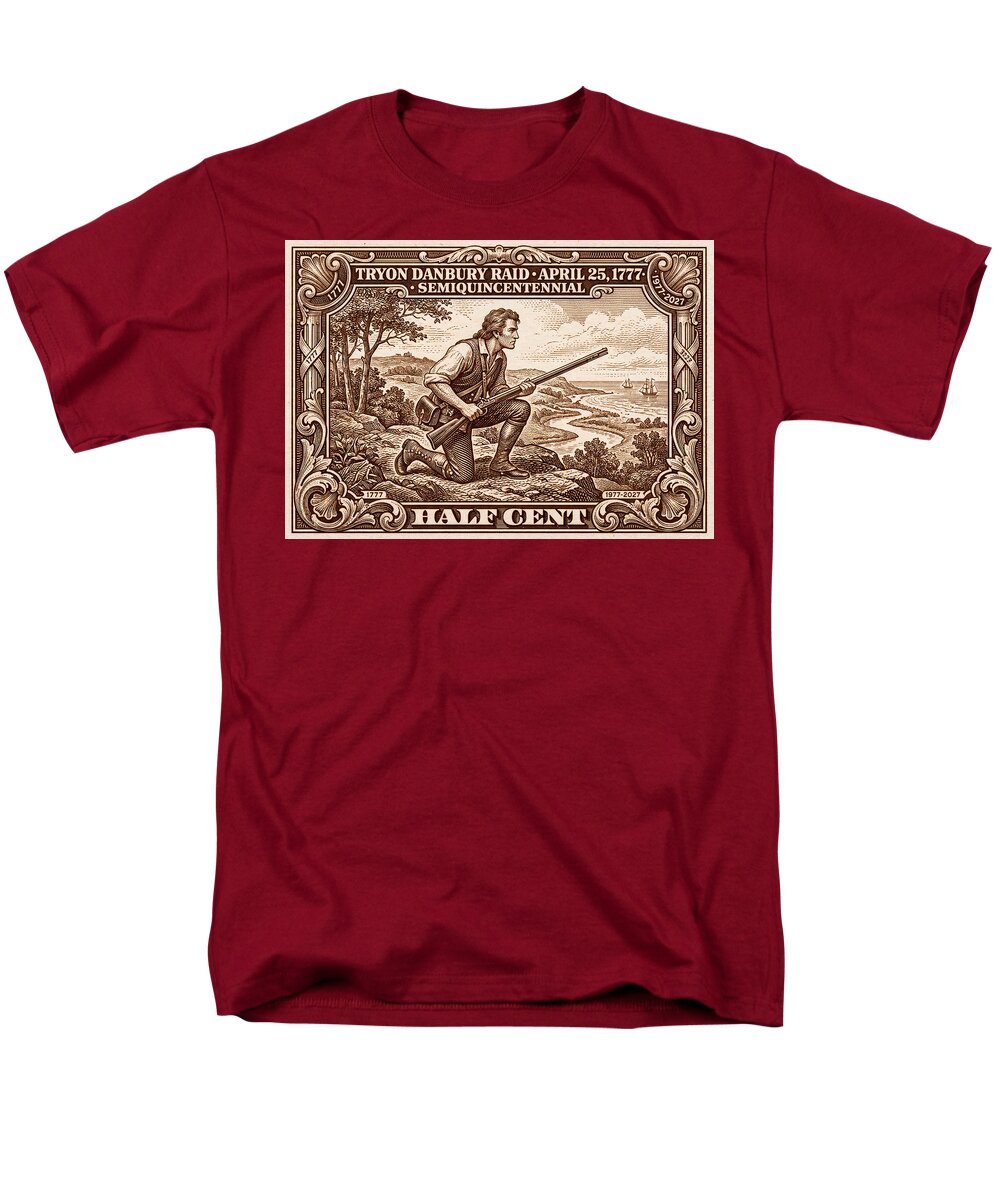 Tryon Danbury Raid 1/2c 2 - Men's T-Shirt  (Regular Fit)