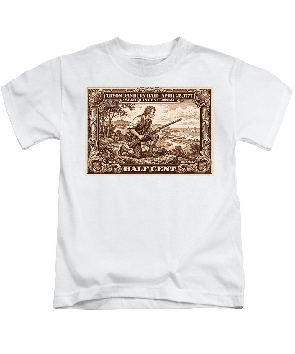 Tryon Danbury Raid 1/2c 2 - Kids T-Shirt