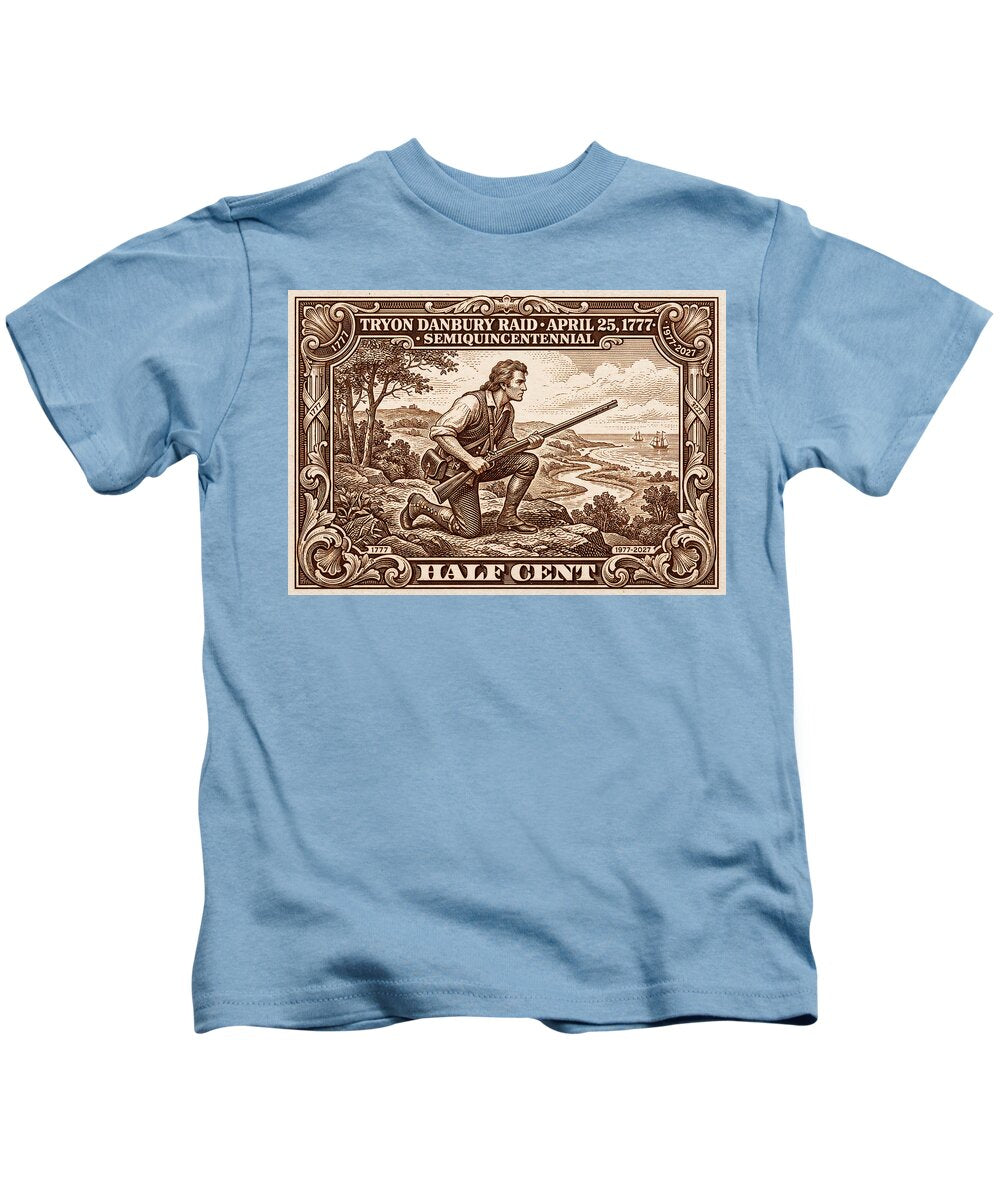 Tryon Danbury Raid 1/2c 2 - Kids T-Shirt