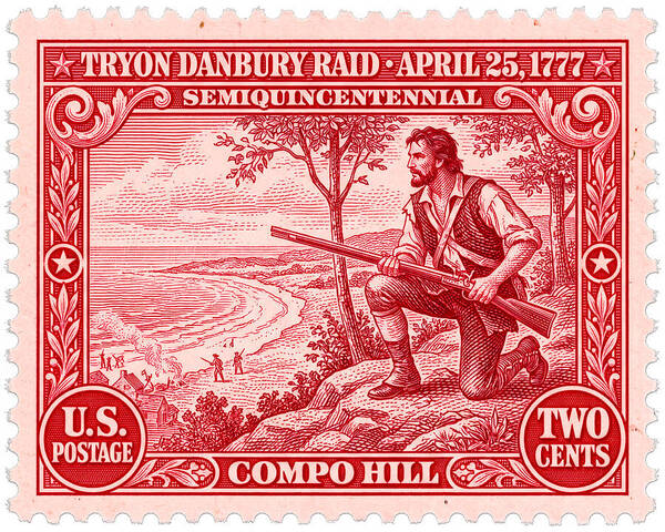 Tryon Danbury Raid 2c 2 - Art Print