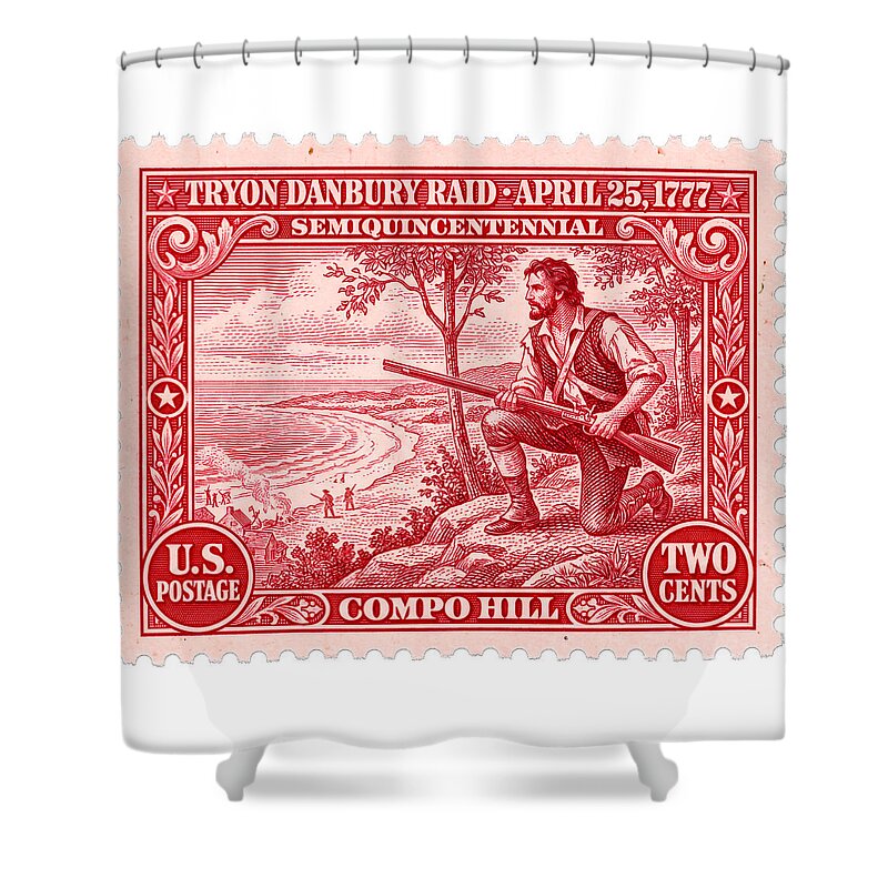 Tryon Danbury Raid 2c 2 - Shower Curtain