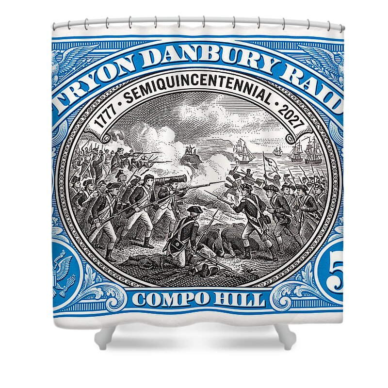 Tryon Danbury Raid 5c 2 - Shower Curtain