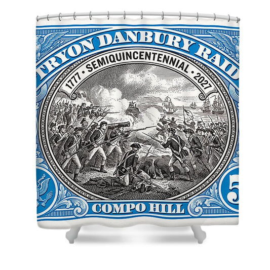 Tryon Danbury Raid 5c 2 - Shower Curtain