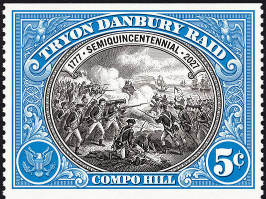 Tryon Danbury Raid 5c 2 - Art Print
