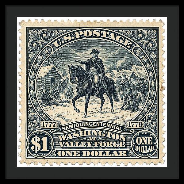 Valley Forge $10 2 - Framed Print