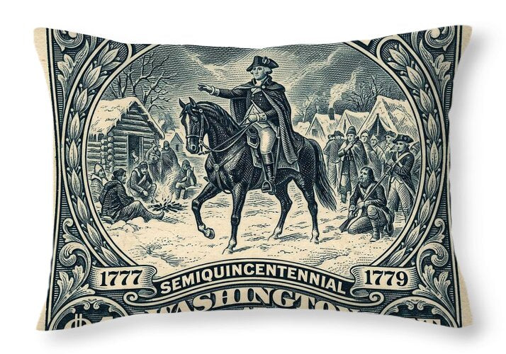 Valley Forge $10 2 - Throw Pillow