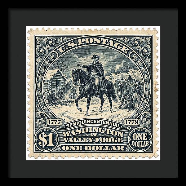 Valley Forge $10 2 - Framed Print
