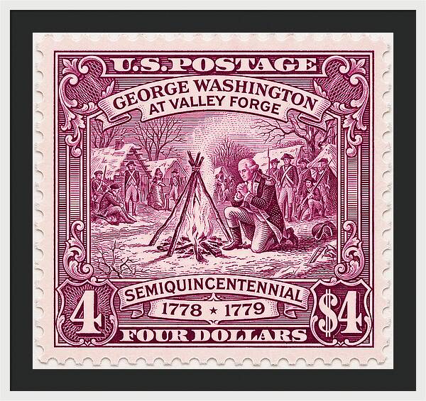 Valley Forge $4 3 - Framed Print