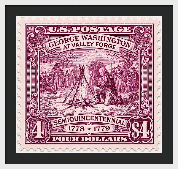 Valley Forge $4 3 - Framed Print