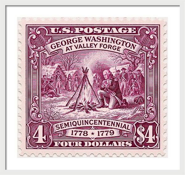 Valley Forge $4 3 - Framed Print