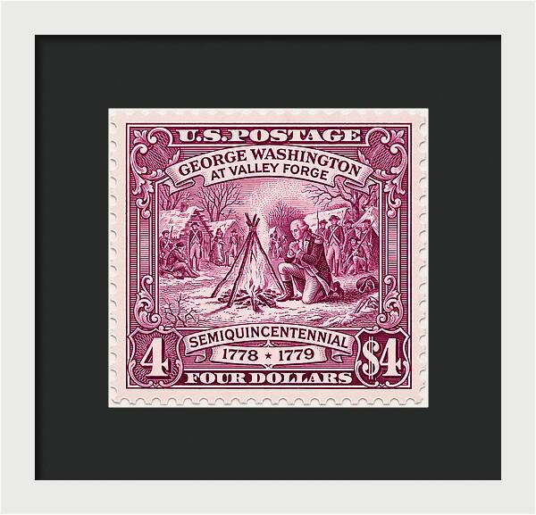 Valley Forge $4 3 - Framed Print