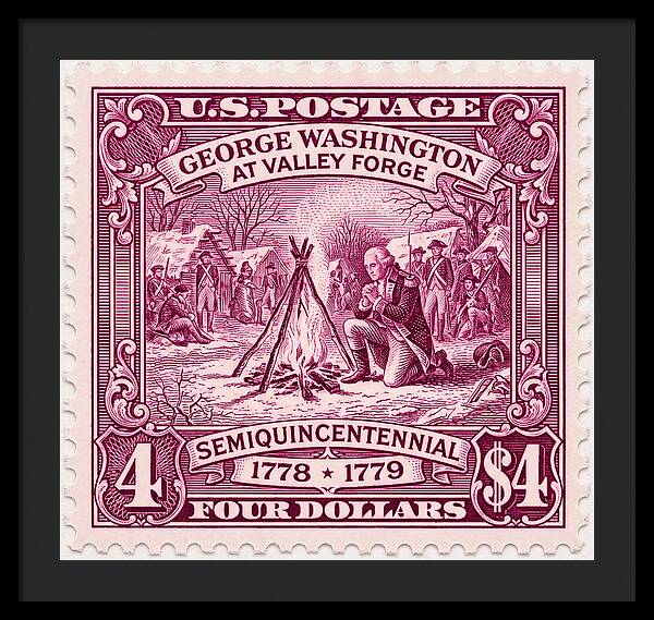 Valley Forge $4 3 - Framed Print