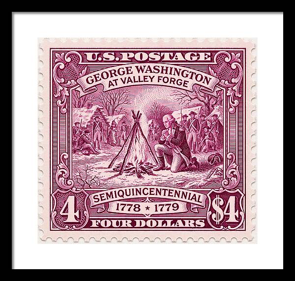 Valley Forge $4 3 - Framed Print