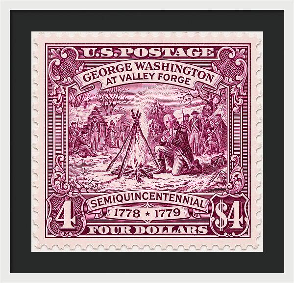 Valley Forge $4 3 - Framed Print