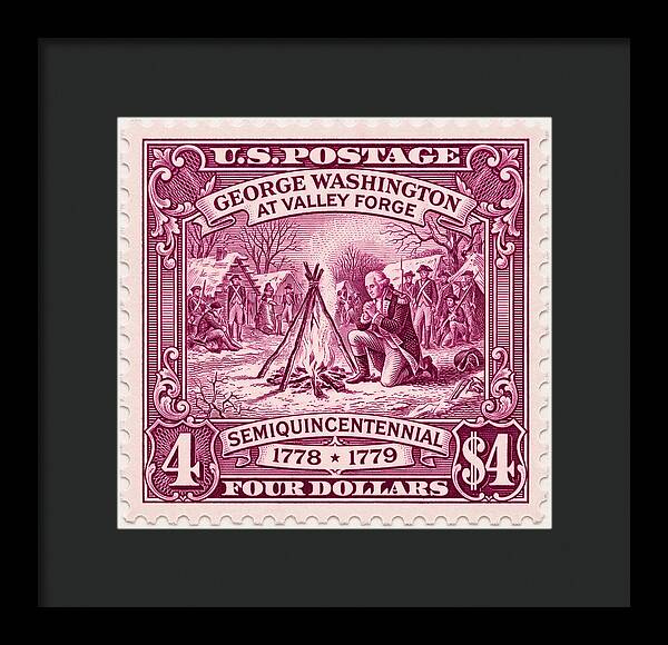 Valley Forge $4 3 - Framed Print