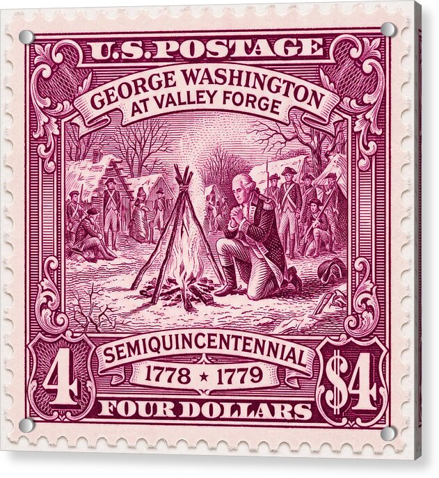 Valley Forge $4 3 - Acrylic Print