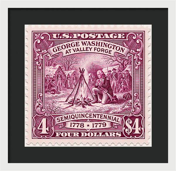 Valley Forge $4 3 - Framed Print