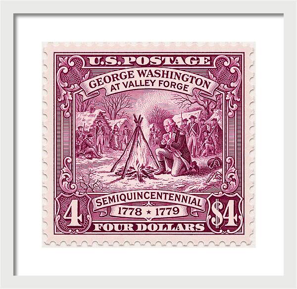 Valley Forge $4 3 - Framed Print