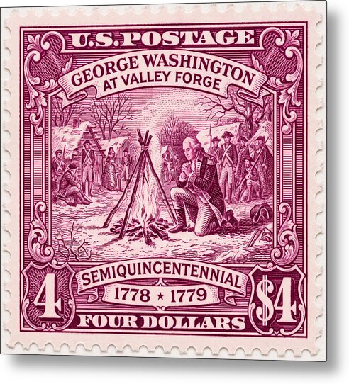 Valley Forge $4 3 - Metal Print