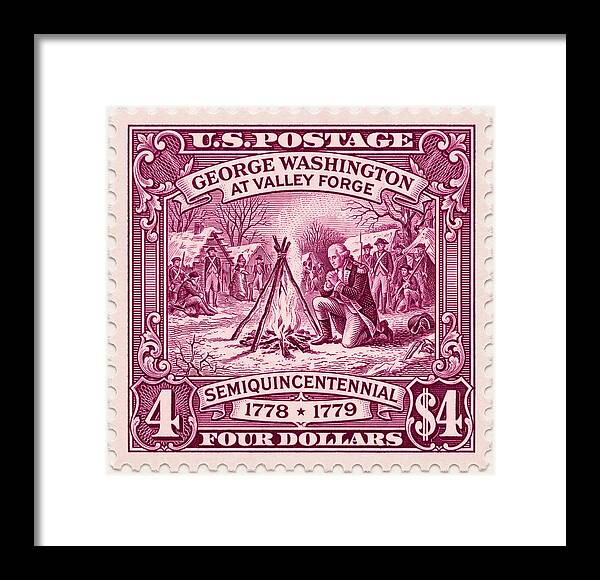 Valley Forge $4 3 - Framed Print