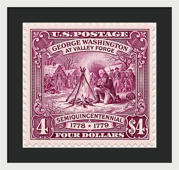 Valley Forge $4 3 - Framed Print