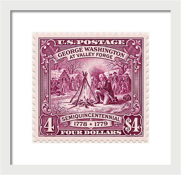 Valley Forge $4 3 - Framed Print
