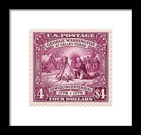 Valley Forge $4 3 - Framed Print