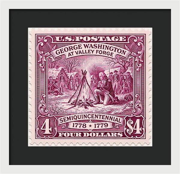 Valley Forge $4 3 - Framed Print