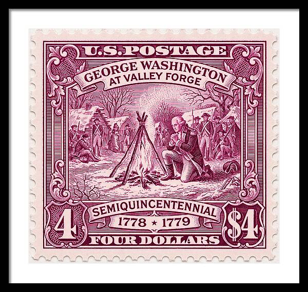Valley Forge $4 3 - Framed Print