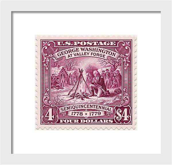 Valley Forge $4 3 - Framed Print