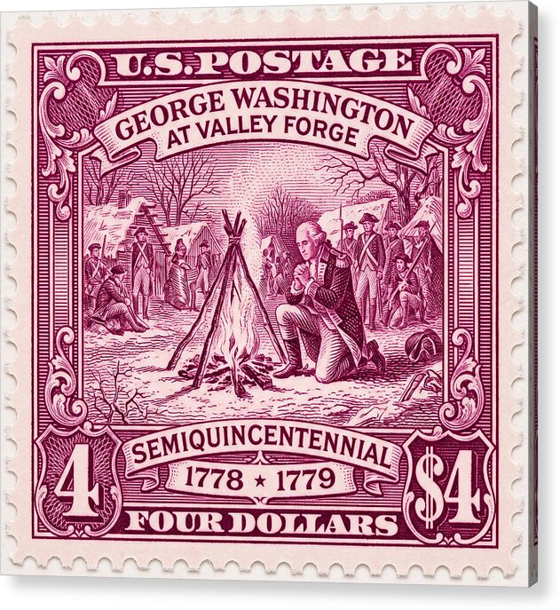 Valley Forge $4 3 - Acrylic Print