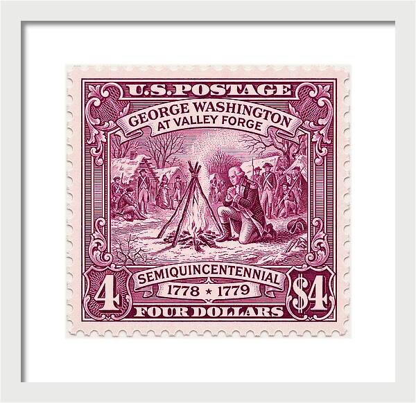 Valley Forge $4 3 - Framed Print