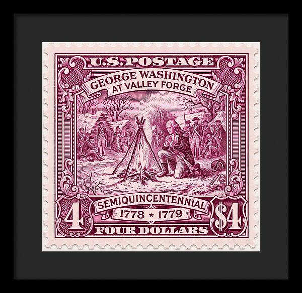 Valley Forge $4 3 - Framed Print