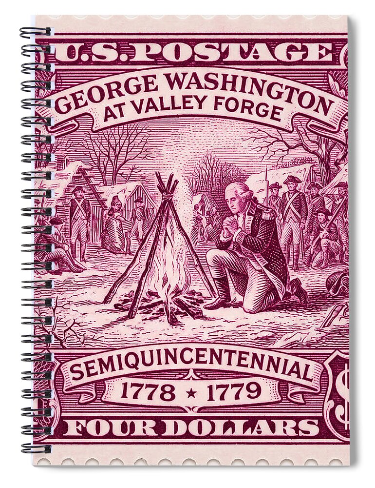 Valley Forge $4 3 - Spiral Notebook