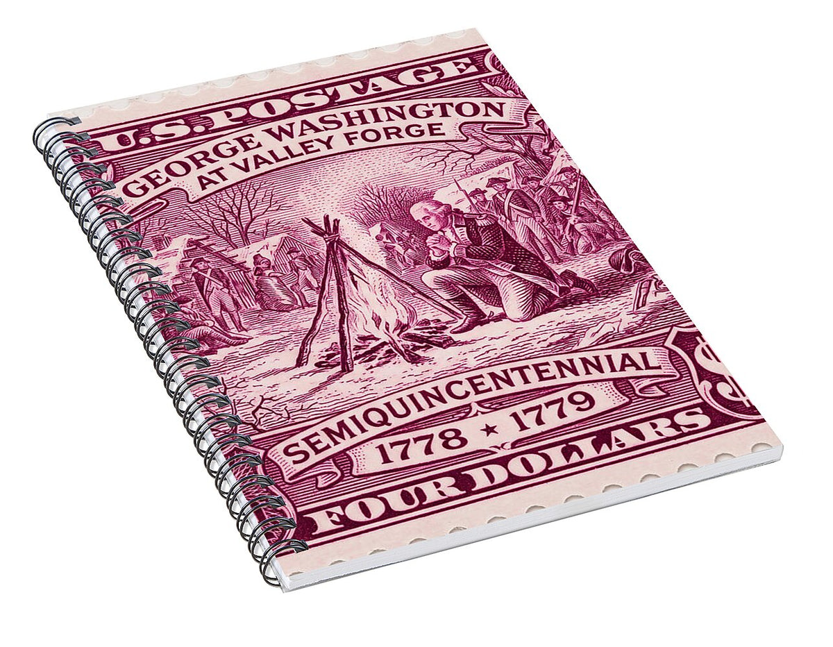 Valley Forge $4 3 - Spiral Notebook